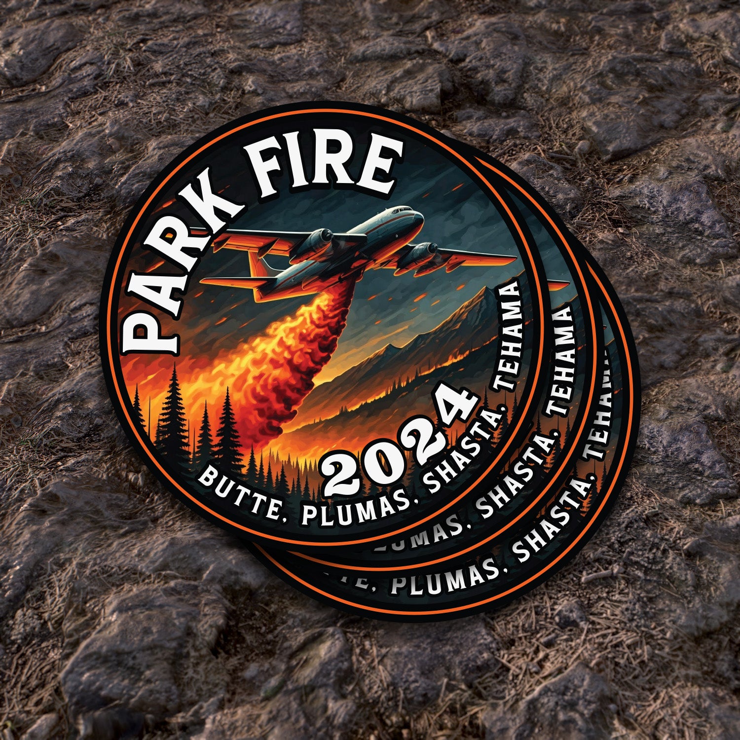 PARK Fire (2024) Sticker - 3-Pack